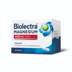 Produktbild von BIOLECTRA Magnesium 400 mg ultra Kapseln