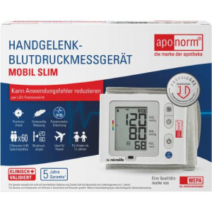 Produktbild von APONORM Blutdruckmessger&auml;t Mobil Slim Handgelenk