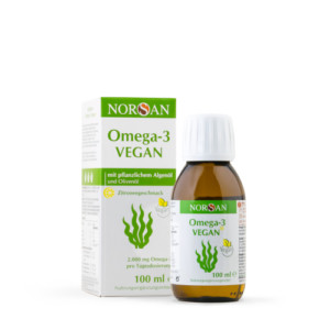 Produktbild von NORSAN Omega-3 vegan fl&uuml;ssig