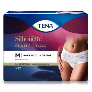 TENA SILHOUETTE normal M blanc Inkontinenz Pants